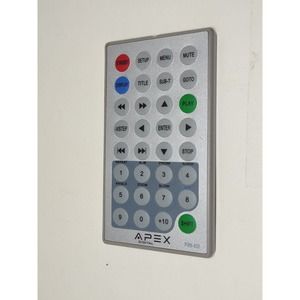 Apex Digital PRM-200 Projector Silver Remote Control Only